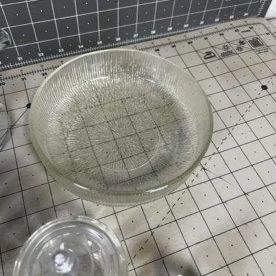 Large lot of Clear Serving Ware