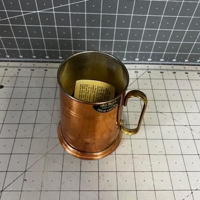 Old Dutch Solid Copper Mug 