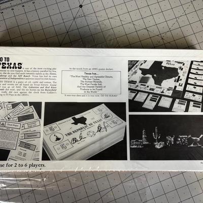 Go to TEXAS Board Game 