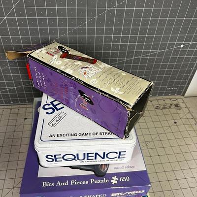 3 Games and a puzzle 