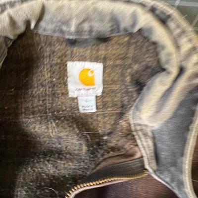 Carhart Coat BROWN LARGE Men's