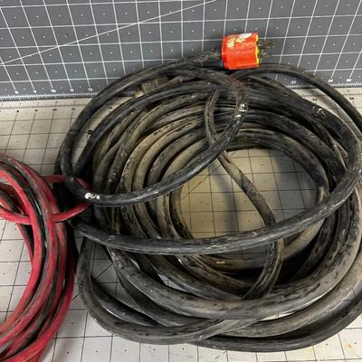 3 Extension Cords & Plug Multiple
