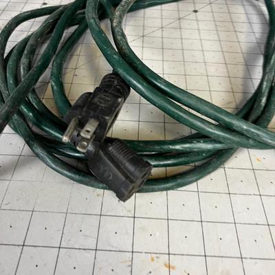 25 Foot Green Heavy Duty Extension Cord