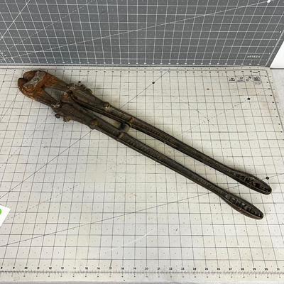 H K PORTER Antique No. 2 Bolt Cutters