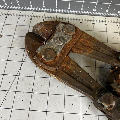 H K PORTER Antique No. 2 Bolt Cutters