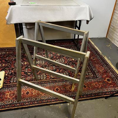 Pair of Metal Saw HORSES - Heavy Duty 