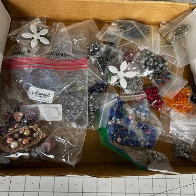 Lot of Jewelry Making Beads Etc.