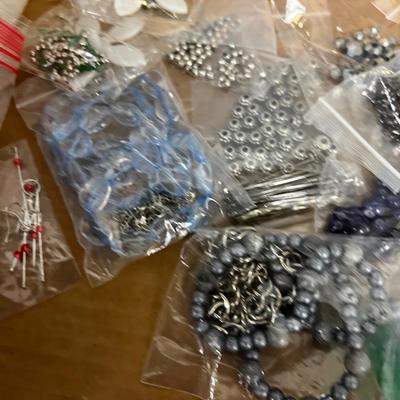 Lot of Jewelry Making Beads Etc.