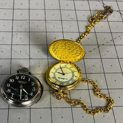 2 POCKET WATCHES 