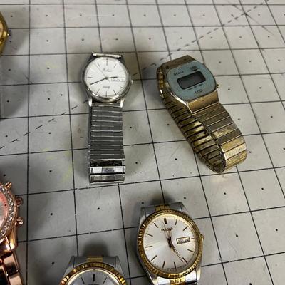 Lot of Men's Wrist Watches 