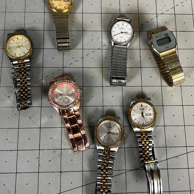Lot of Men's Wrist Watches 