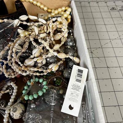 Tray of Bracelets with the biggest chunkiest Bracelet EVER! 