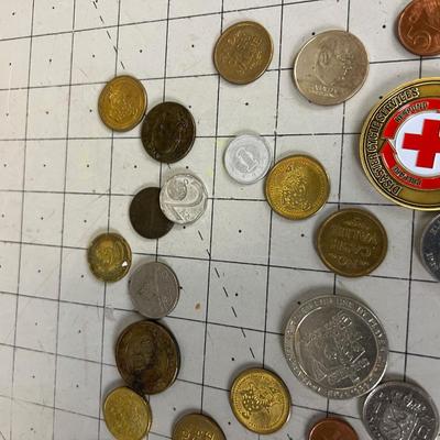 Foreign Coins and Tokens 