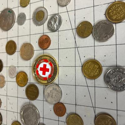 Foreign Coins and Tokens 