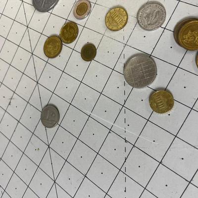 Foreign Coins and Tokens 