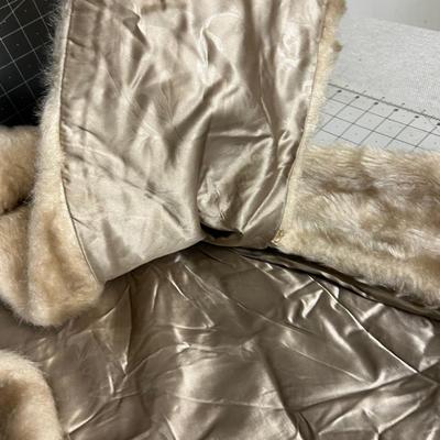 Vegan Fur Coat FAUX Vintage