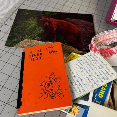 Box Full of Memorabilia - Post Cards, letter from the 50's and 60's 