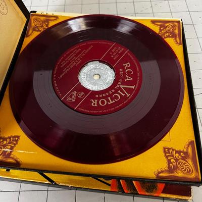 (2)  45 Record Collections. Schubert Symphony and Madam Butterfly