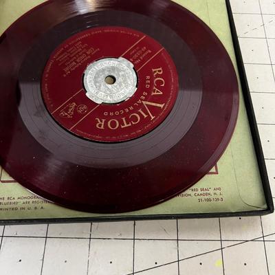 (2)  45 Record Collections. Schubert Symphony and Madam Butterfly