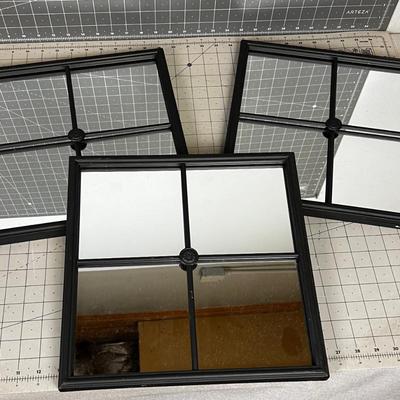 Iron Framed Mirrors (3) 
