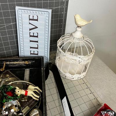 Large Lot of Mixed and Match Decorative Items