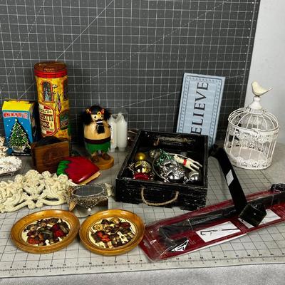 Large Lot of Mixed and Match Decorative Items