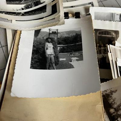Lot of Vintage Snap Shot Photos