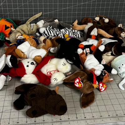 Giant Lot of BEANIE BABY'S (26) 