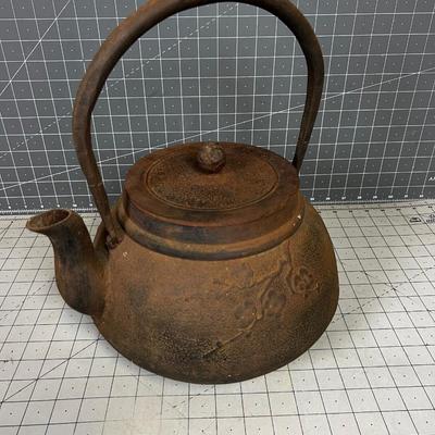 Cast Iron Extra Large Tea Pot