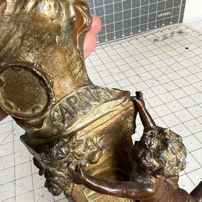 Art Nouveau Sculpture Woman 