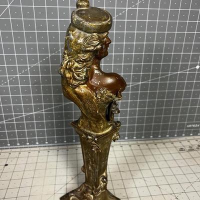 Art Nouveau Sculpture Woman 
