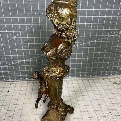 Art Nouveau Sculpture Woman 