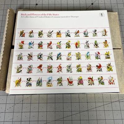 Birds and Flower of the 50 States commemorative Stamp Book 