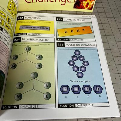 1000 Quiz and Challenge Books, NEW 