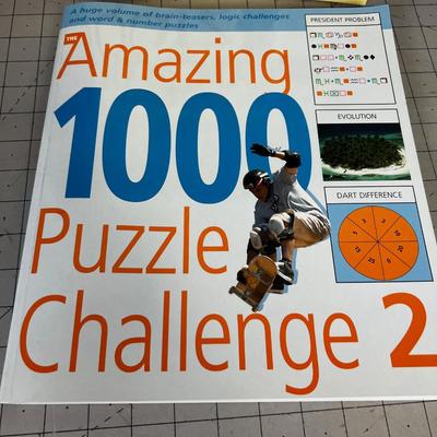 1000 Quiz and Challenge Books, NEW 