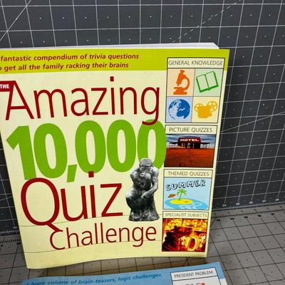 1000 Quiz and Challenge Books, NEW 