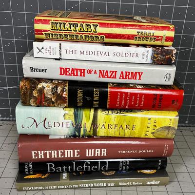 Collection Of Military History Books