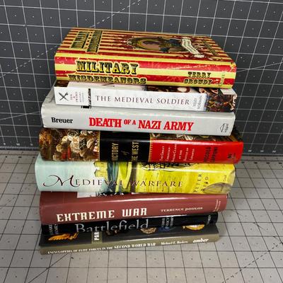 Collection Of Military History Books