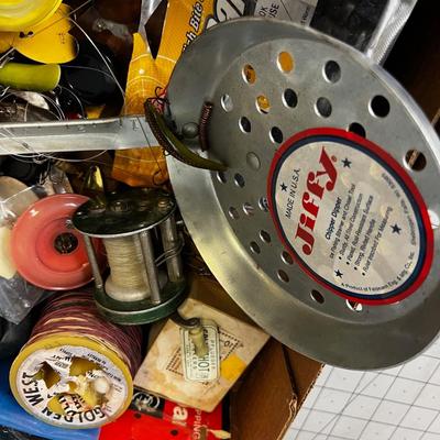 Lot of FISHING: Lures, Reels, Line Plus more