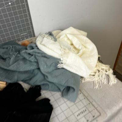 Large lot of Scarfs; Mostly Winter