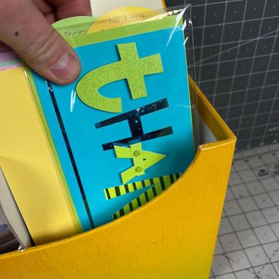 Box of un-used Greeting Cards