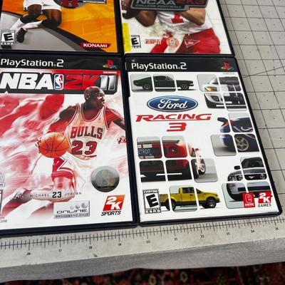 9 Play Station 2 GAMES, All Sports Related