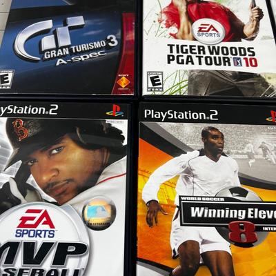 9 Play Station 2 GAMES, All Sports Related