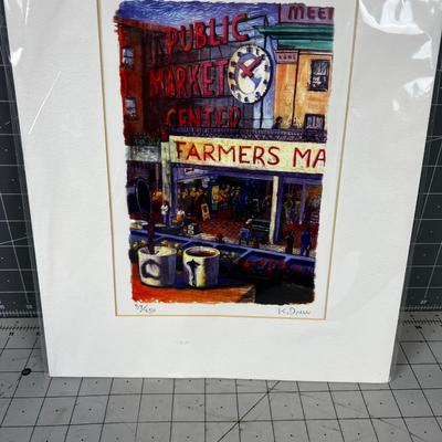 Kim Drew ART PRINT Public Market