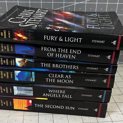 Chris Stewart Novels (6) Complete 6 Volume Series 