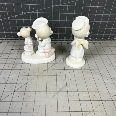 Precious Moments Figurines (2) 