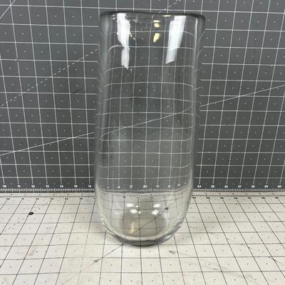 GLASS VASE Modern Crystal Floral vase