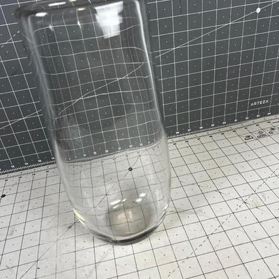GLASS VASE Modern Crystal Floral vase
