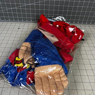 Size Extra Large Dog Costume of Super man (dog) 