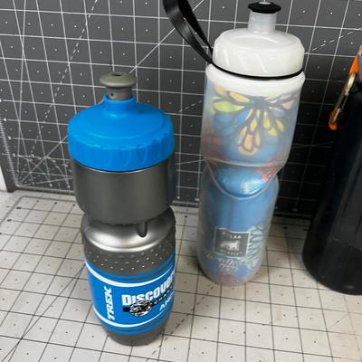 5 Water Bottles 